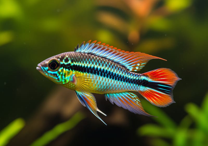 Apistogramma (Apistogramma cacatuoides) — male
