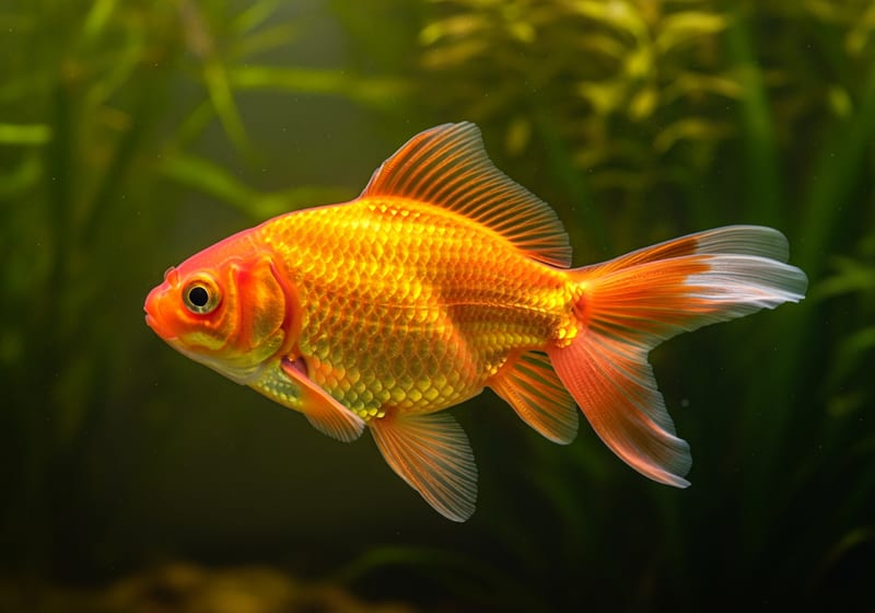 Common Goldfish (Carassius auratus)