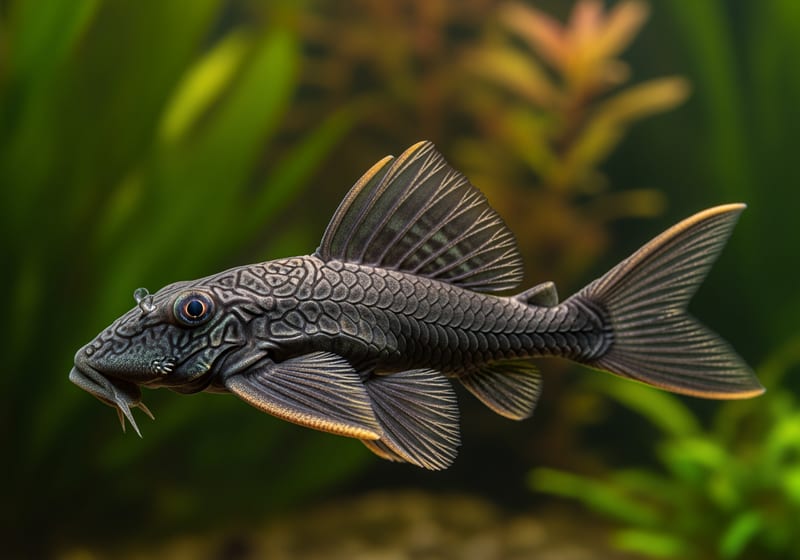 Common Pleco (Hypostomus plecostomus)