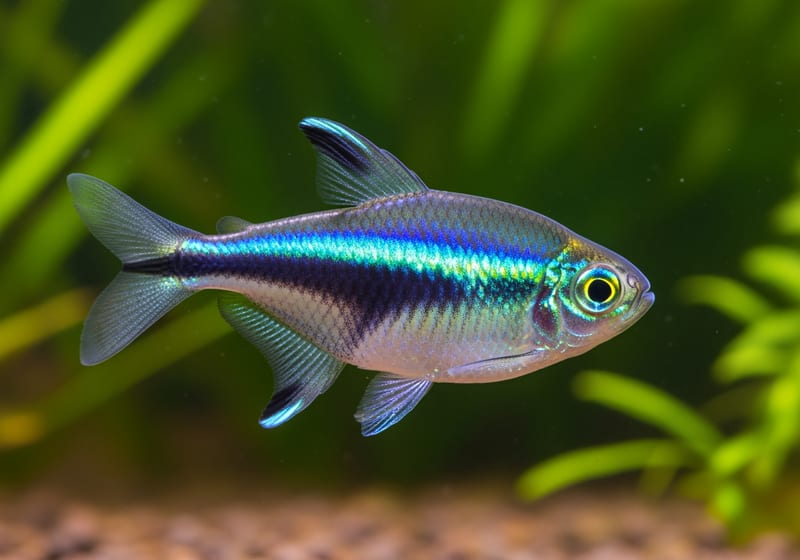 Emperor Tetra (Nematobrycon palmeri) — female