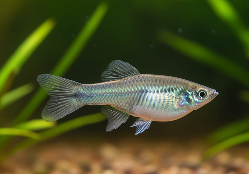 Endler's Livebearer (Poecilia wingei) — female