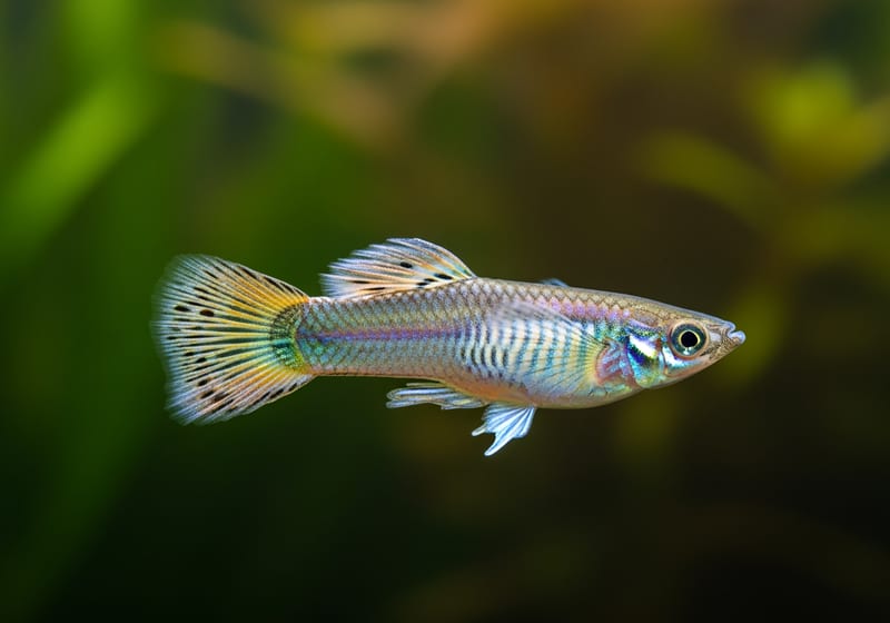 Guppy (Poecilia reticulata) — female