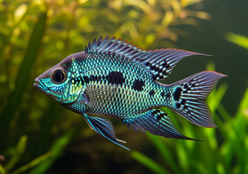 Jack Dempsey (Rocio octofasciata) — female