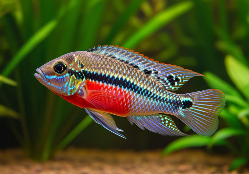 Kribensis (Pelvicachromis pulcher) — female
