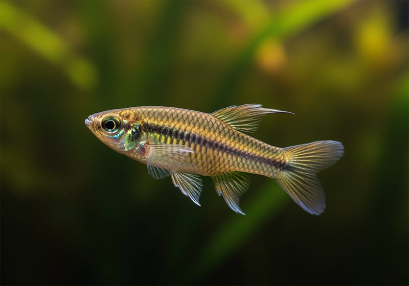 Least Killifish (Heterandria formosa) — female