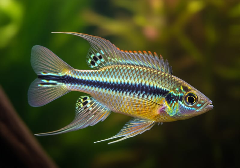 Madagascar Rainbowfish (Bedotia geayi) — female