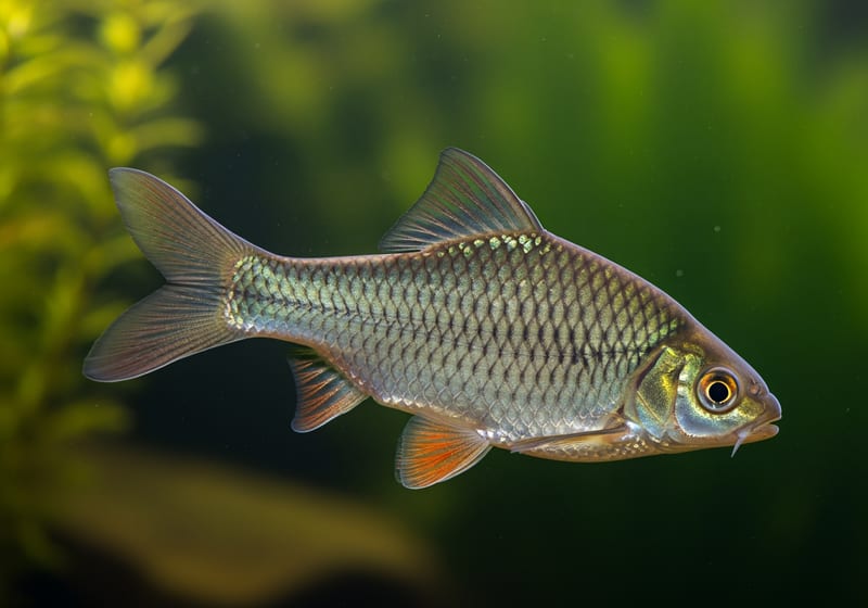 Odessa Barb (Pethia padamya) — female