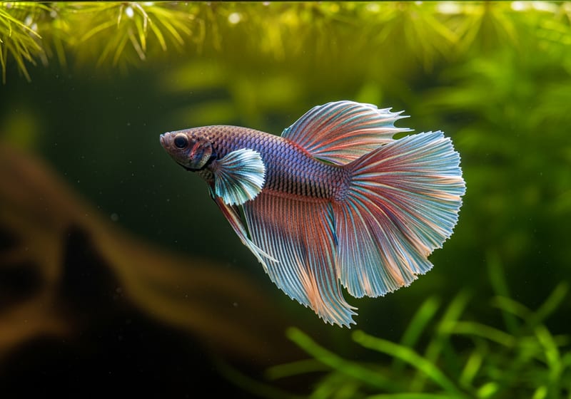 Peaceful Betta (Betta imbellis) — female