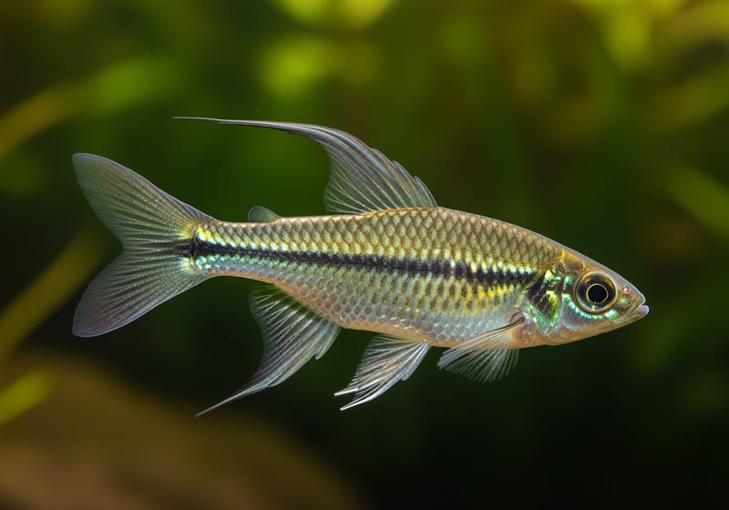 Siamese Algae Eater (Crossocheilus oblongus)