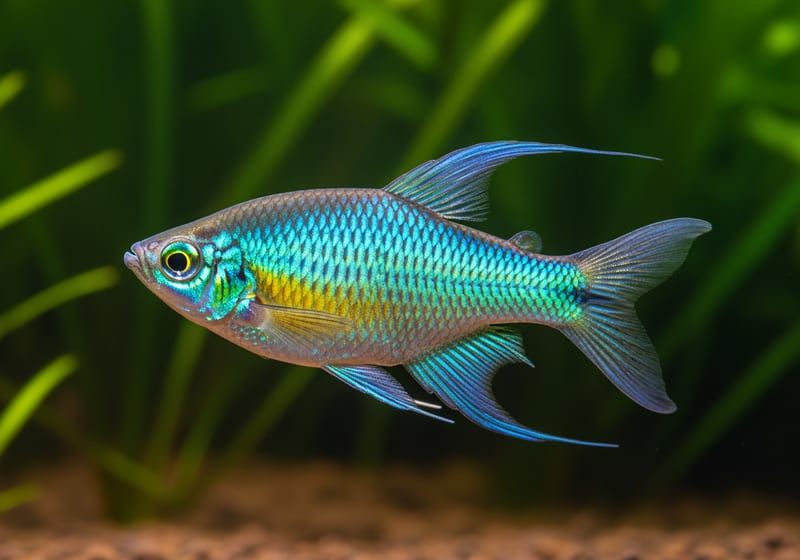 Turquoise Rainbowfish (Melanotaenia lacustris) — female